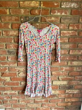 Betsey Johnson Vibrant Floral Dress
